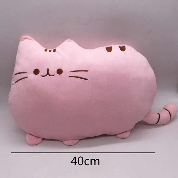 Подушка Игрушка в Виде Розового Кота Пушина Pusheen Cat купить в СПб