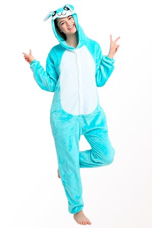 Кигуруми Голубой Кролик / Заяц - Купить костюм пижаму кигуруми в СПб