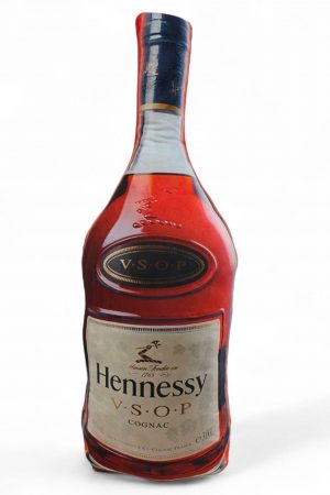 Большая Подушка Hennessy - Купить Подушку в виде Бутылки Коньяка Хеннесси