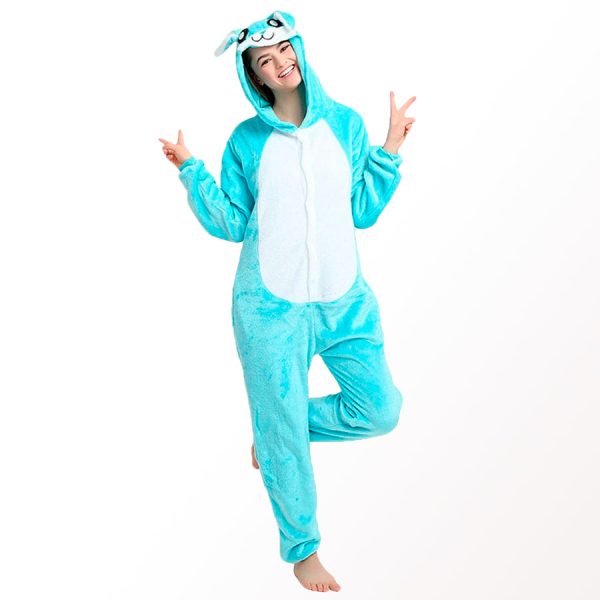 Кигуруми Голубой Кролик / Заяц - Купить костюм пижаму кигуруми в СПб