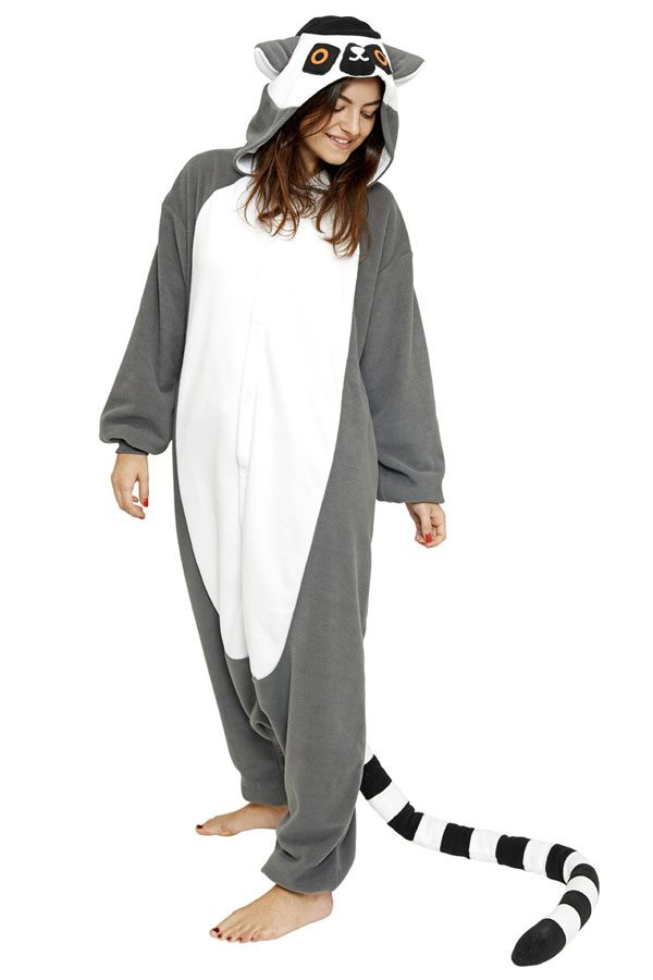 Пижама кигуруми в виде животного лемур в СПБ недорого