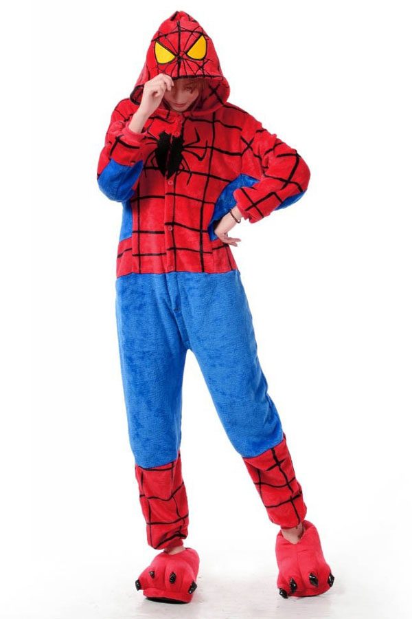 Пижама кигуруми в виде Человека паука в СПБ недорого