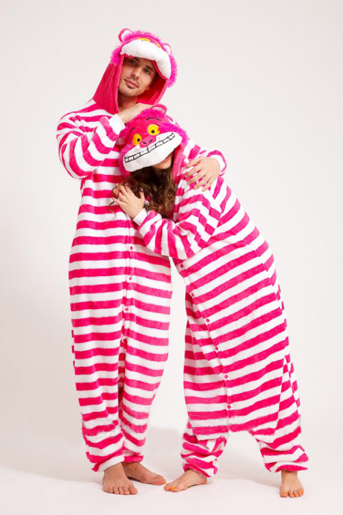 Пижама кигуруми в виде полосатого Чеширского Кота в СПБ