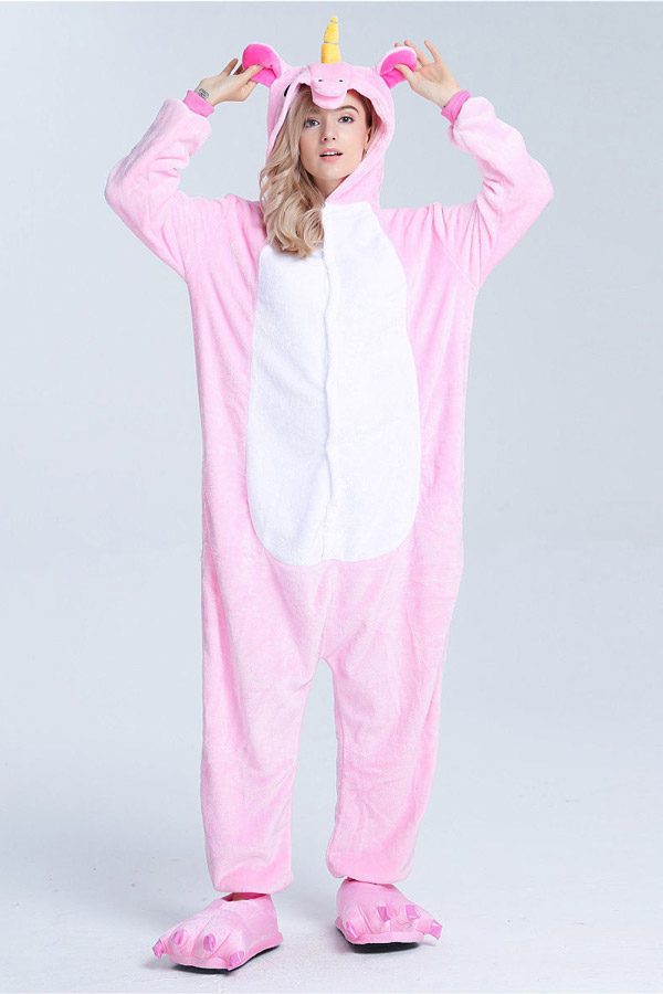 Пижама кигуруми Розовый радужный пони единорог в СПБ недорого