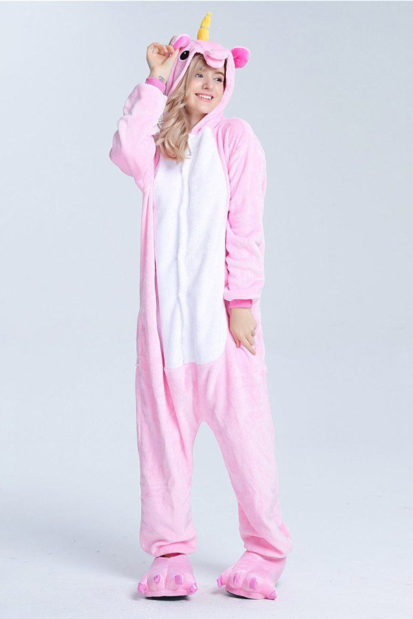 Пижама кигуруми Розовый единорог радужный пони купить в СПБ