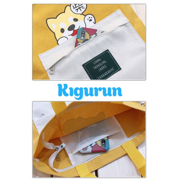 Купить желтый рюкзак сумку KIGURUN в интернет магазине в спб недорого