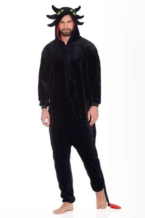 Кигуруми Беззубик - Купить Пижаму Черный Дракон Беззубик в СПб недорого